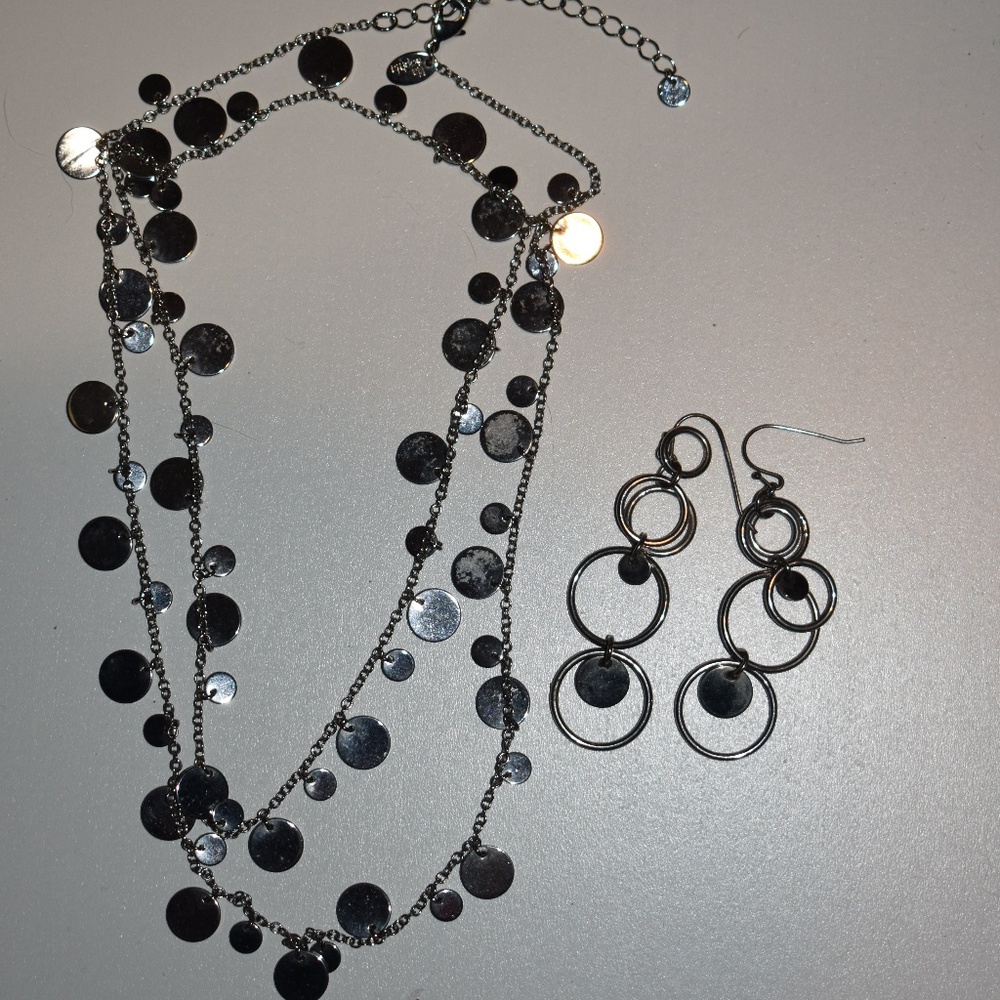 Lia Sophia Necklace and Earring
